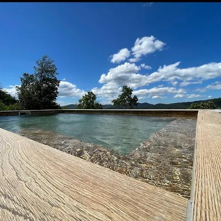 Eden Du Belvedere Cevenol - En Cevennes Au Calme Absolu Et Vue Panoramique - Piscine - Jacuzzi - Only Adult - Classe 5 Etoiles شقة *